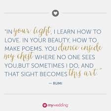 Romantic Quotes About Love &amp; Marriage - Weddbook via Relatably.com