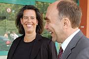 <b>Tamara Zieschang</b> mit dem Parlamentarischen Staatssekretär Christoph Bergner - 2009_07_16