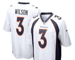 Image of Game jersey for Russell Wilson Broncos