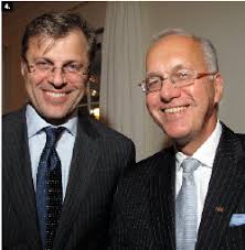 German Ambassador Georg Witschel and his wife, Sabine, hosted a reception to mark 20 years of German unity. From left, Michael von Herff, ... - Diplomat_Dec10033