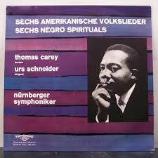 o) Thomas Carey \u0026amp; Urs Schneider - Sechs Amerikanische Volkslieder ...