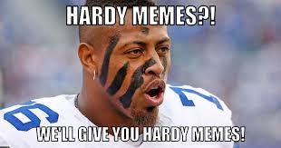 What is Cowboys&#39; defender Greg Hardy thinking in this photo from ... via Relatably.com