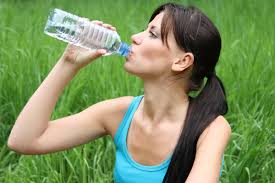 Image result for woman drinking water