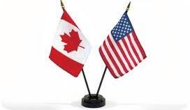 Image result for canada us flag