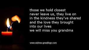 Grandma condolence messages for death grandmother via Relatably.com