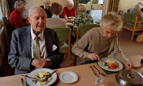 Image result for older people dining together