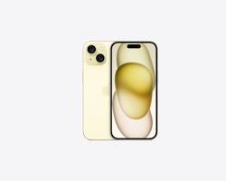 iPhone 15 in Yellow color