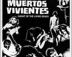Cartel de la película La noche de los muertos vivientes (1968)