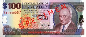 Image result for images of the Barbados dollar