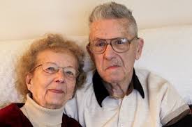 Ruth and Alex Yager, of Euclid, are about to celebrate their 70th wedding anniversary. Lynn Ischay, The Plain Dealer - 11903780-large