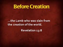 Image result for images for revelation 13:8