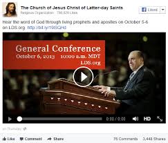 Like, Tweet, and Share Live General Conference Updates - Church ... via Relatably.com