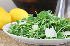 Pea Shoot Salad with Fresh Lemon Vinaigrette - thestayathomechef ...