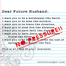Dear &quot;Dear Future Husband&quot;, - via Relatably.com