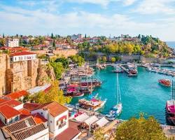 ميناء أنطاليا السياحي في تركيا