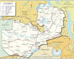 Image of Zambia map
