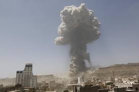Image result for explosion in Yemen April 2015