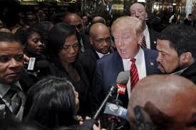 Image result for trump african american images