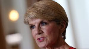 Image result for Julie Bishop has moved to head off a backbench revolt over a China-Australia extradition treaty. Photo: Ore Huiying