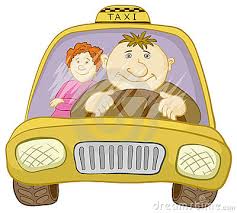 Image result for picture of cartoon taxi driver