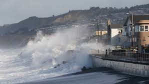 Image result for Coastal storm erosion Pacifica, CA picture