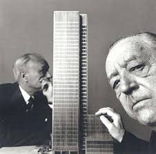 Résultat de recherche d'images pour "Le Seagram Building de Mies van der Rohe à New York"