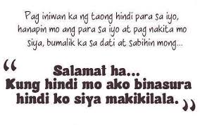 Tagalog Quotes on Pinterest | Tagalog Love Quotes, Pick Up Line ... via Relatably.com
