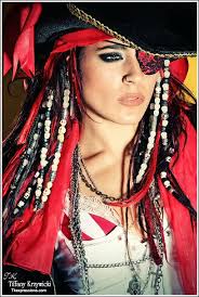 Cara Maria Sorbello MTV - Cara-Maria-Sorbello-in-red-with-pirate-dreads