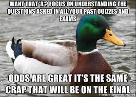 For all the overstressed students studying for finals this week ... via Relatably.com