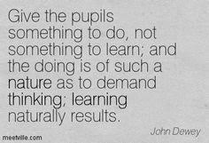 John Dewey on Pinterest | Education, Learning and Student via Relatably.com