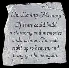 Headstone Saying Memorial Quotes. QuotesGram via Relatably.com
