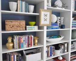 Image of decluttering shelves