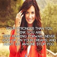 Demi Lovato quotes on Pinterest | Demi Lovato, Quote and Stay Strong via Relatably.com
