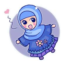 Hasil gambar untuk kartun hijab