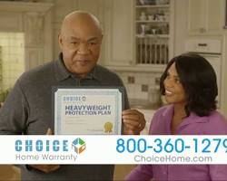 George Foreman endorsing Choice Home Warranty