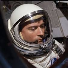 John Young became a famous astronaut, after being a test pilot for the US Navy. He flew on Gemini space missions before going to the moon on Apollo 17. - johnyoung