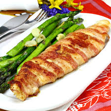 Bacon-wrapped Pangasius fillet - Foxy Folksy