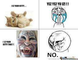 Cute Frightened Kitty Memes. Best Collection of Funny Cute ... via Relatably.com