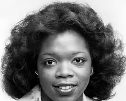 Image of Oprah Winfrey as a young news anchor