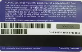 check your makemytrip card balance
