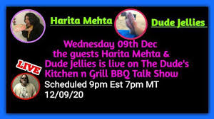 Wednesday Night BBQ & Talk -Harita talks about Indian Food and Business