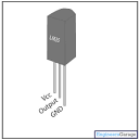 Temperature Sensor - The LM35