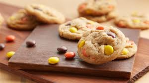 REESE'S PIECES Peanut Butter Cookie Recipe | HERSHEY'S