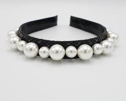 VeryShine Pearl Headband White