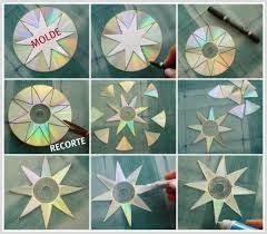 Resultado de imagen de ideas para reciclar cds