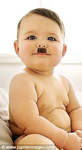 Is Jean-Marie Loret Hitler&#39;s love child? Oooh! Doesn&#39;t he look just like his daddy? | Mail Online - article-2103932-11D5350A000005DC-572_233x423