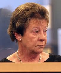 Former Dominion Finance director Ann Butler at her sentencing in the Auckland High Court - 8796719