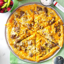 Sausage and Hashbrown Breakfast Pizza Recipe: How to Make It