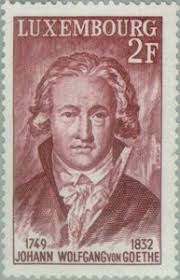 Country: Luxembourg; Series: Famous people; Catalog codes: Michel LU 941. Yvert et Tellier LU 891; Themes: Engravers | Famous People | Painters | Special ... - Johann-Wolfgang-von-Goethe