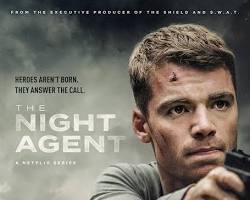 Night Agent Netflix poster